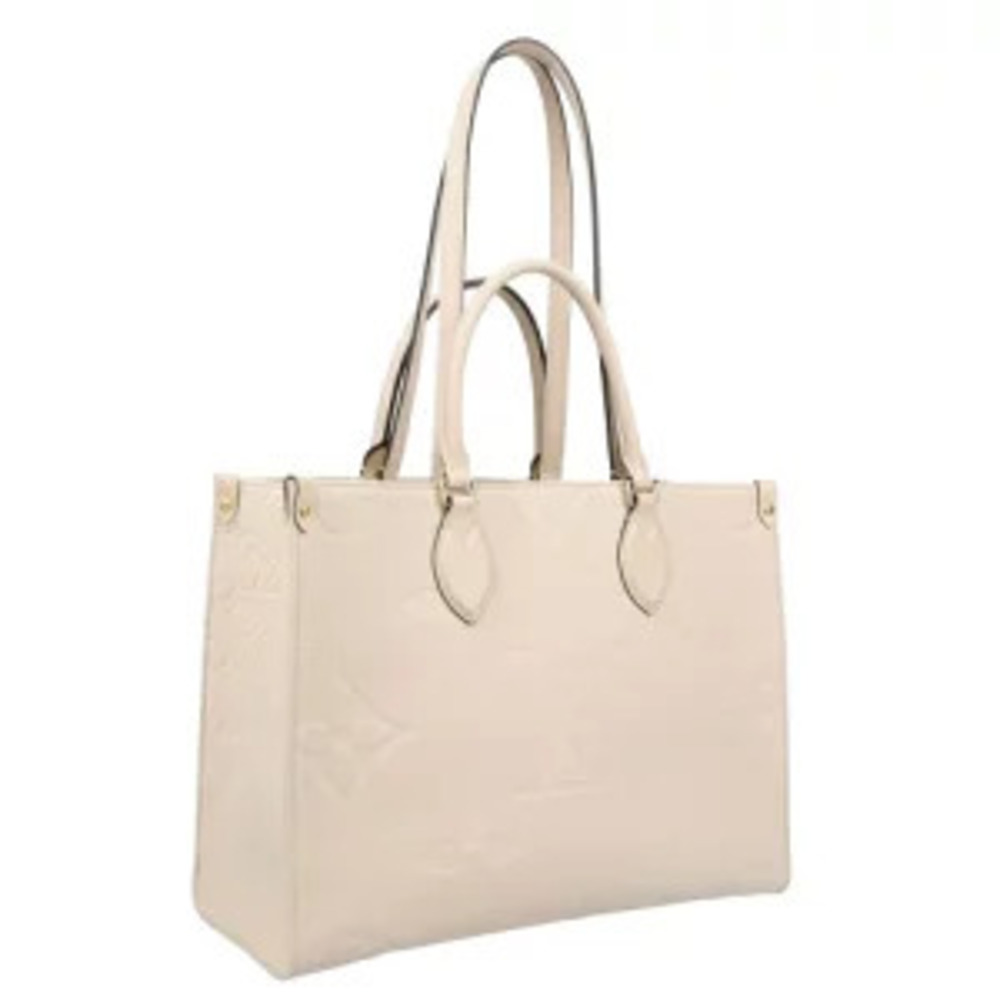 Louis Vuitton Cream Empreinte Bag Monogram OnTheGo Tote